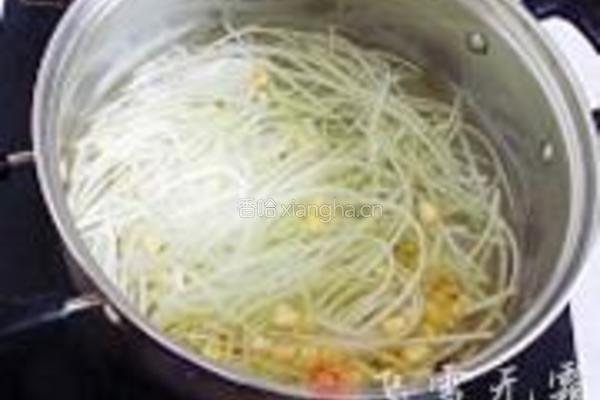 瓠子疙瘩汤的做法图解4