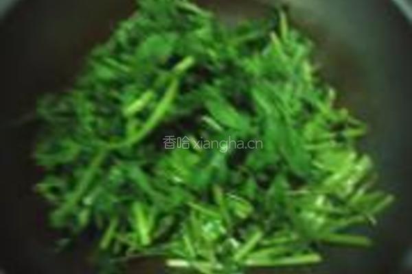 蒜蓉茼蒿的做法图解5