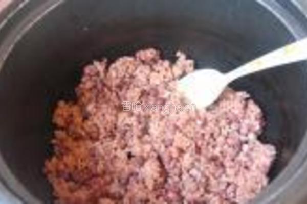 红豆饭的做法图解6