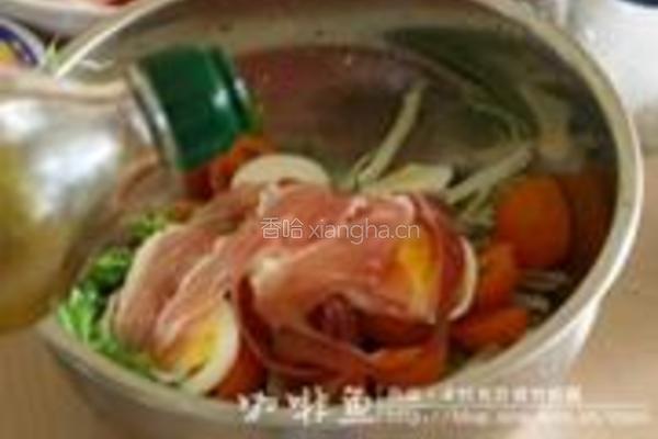 风干火腿奶酪沙拉的做法图解7
