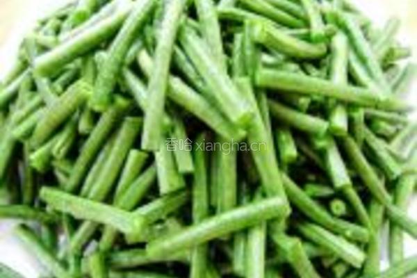麻酱豇豆角的做法图解1