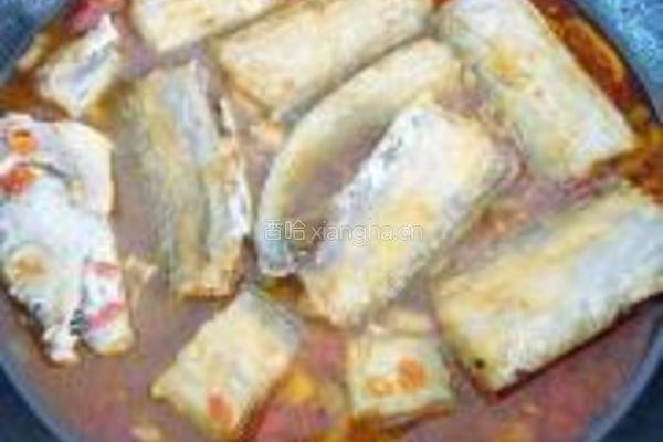 麻辣干烧带鱼的做法图解12