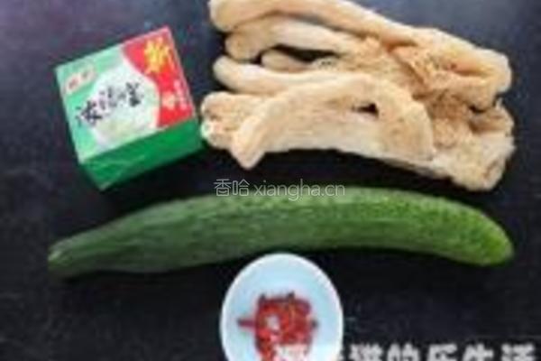 竹荪青瓜汤的做法图解1