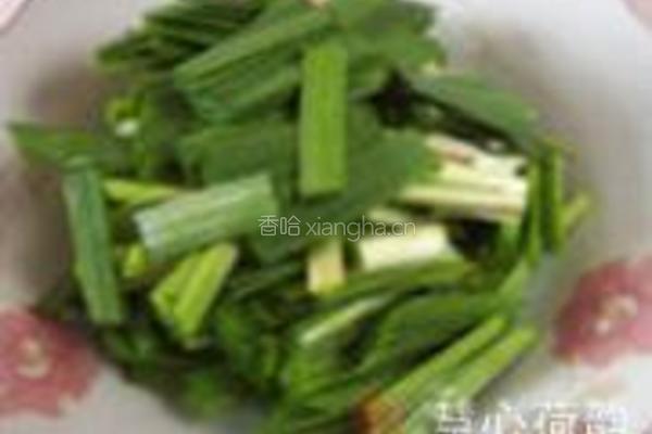 韭菜炒香干的做法图解7