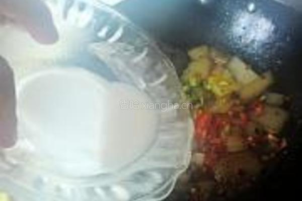 牛肉豆豉炒凉粉的做法图解10