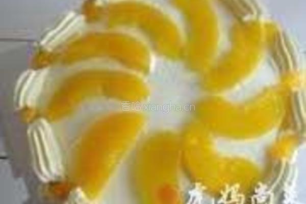 黄桃奶油蛋糕的做法图解7