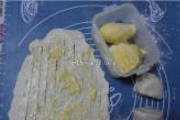 榴莲手抓饼的做法图解5