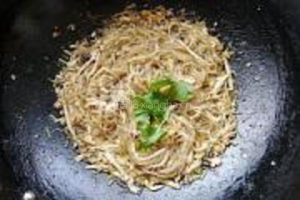 豆豉蟹肉烧粉丝的做法图解10