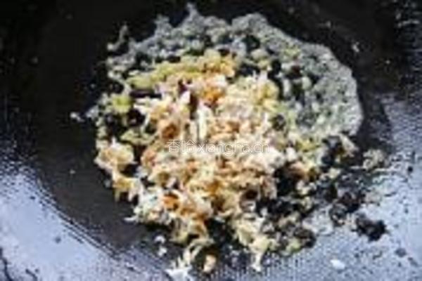 豆豉蟹肉烧粉丝的做法图解5