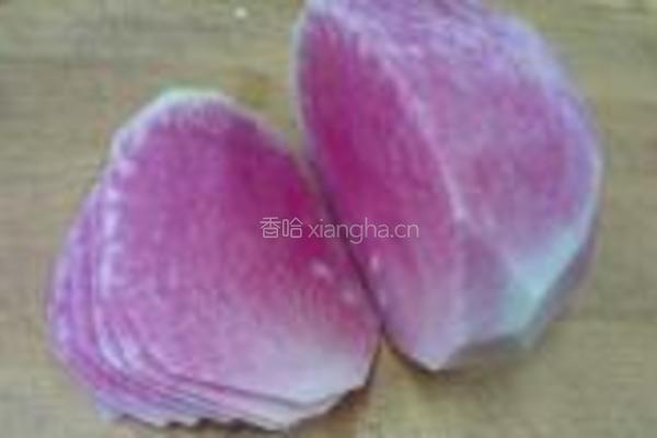 糖醋心里美的做法图解3