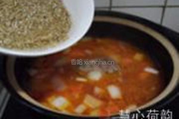 番茄藜麦酸黄瓜牛尾汤的做法图解25