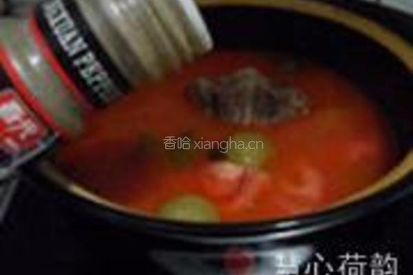 番茄藜麦酸黄瓜牛尾汤的做法图解32