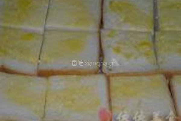 提子吐司蛋奶布丁的做法图解2