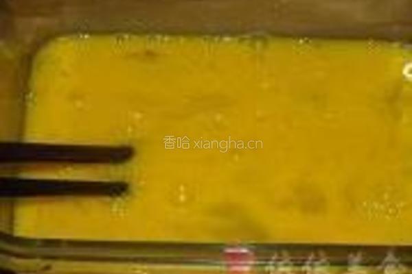 提子吐司蛋奶布丁的做法图解3