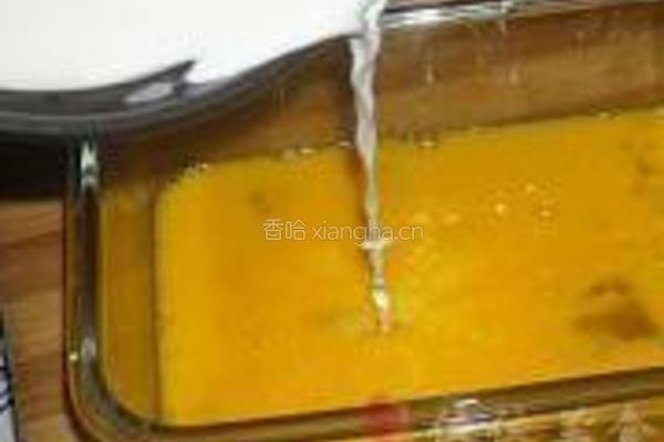 提子吐司蛋奶布丁的做法图解5