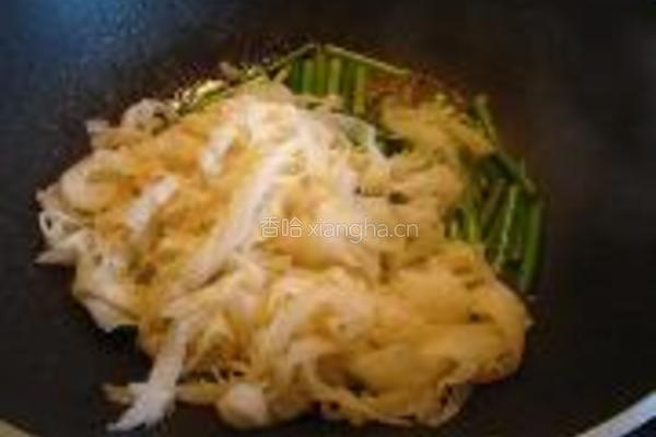 蒜苔牛百叶的做法图解4