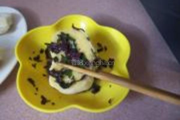 紫苏馒头片的做法图解4