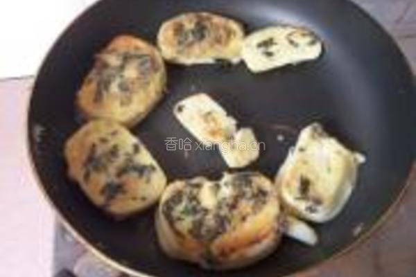 紫苏馒头片的做法图解6