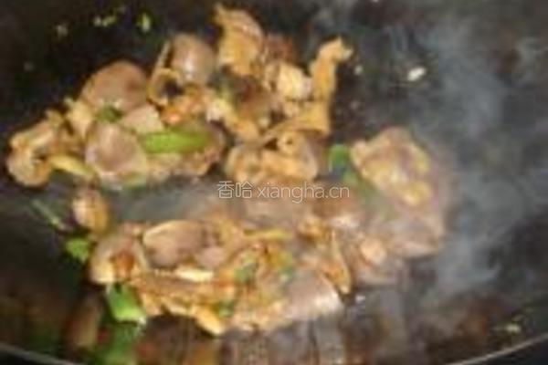 鸭杂绿豆芽的做法图解11