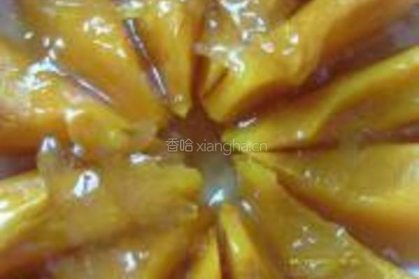 蜂蜜柚子蒸南瓜的做法图解2