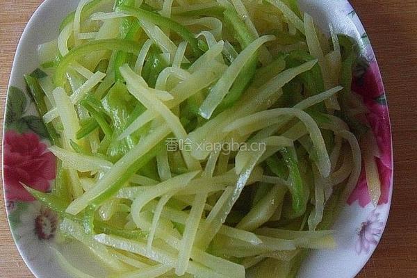 青椒土豆丝