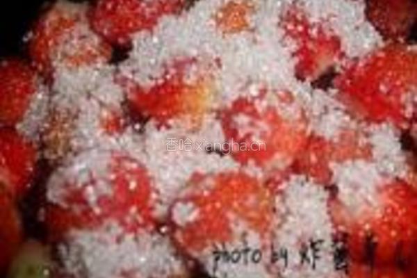 桂花草莓酱的做法图解4