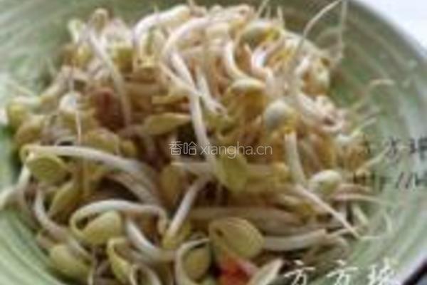 黄豆芽炒粉的做法图解5