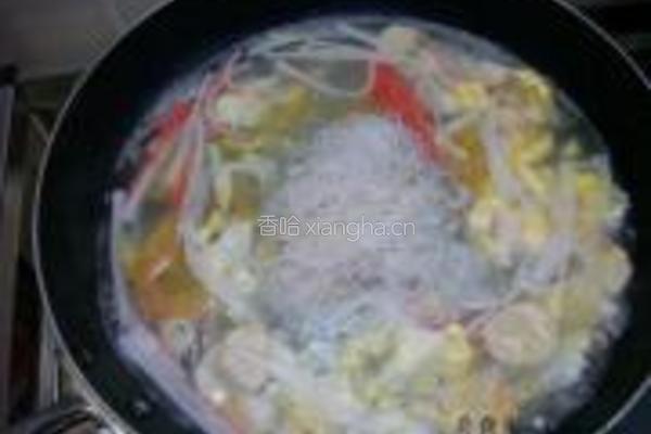 清汤番茄蛋米粉的做法图解6