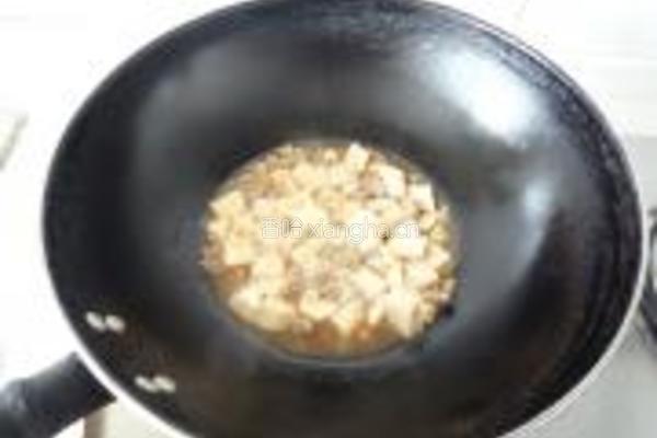 香菜肉末豆腐的做法图解10