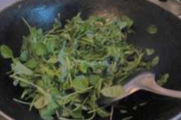 苋菜荔枝的做法图解3