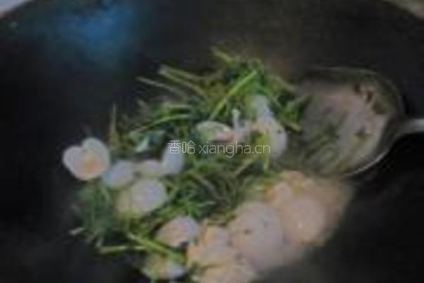 苋菜荔枝的做法图解6
