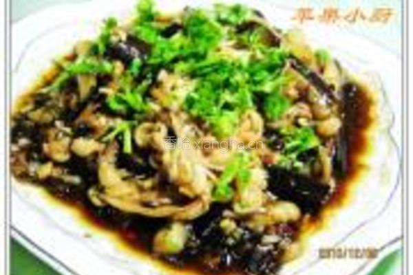 剁椒金针蒸茄条的做法图解8