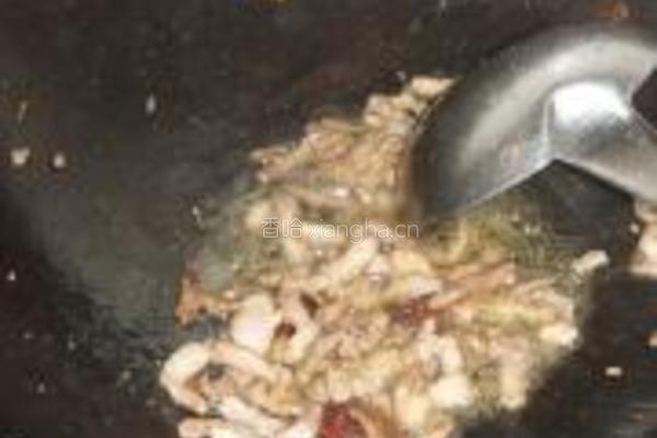干煸豇豆角的做法图解4
