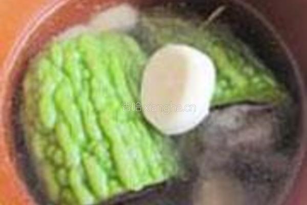 粤式古法田鸡浸凉瓜的做法图解4