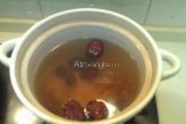 红枣桂圆补血汤的做法图解5