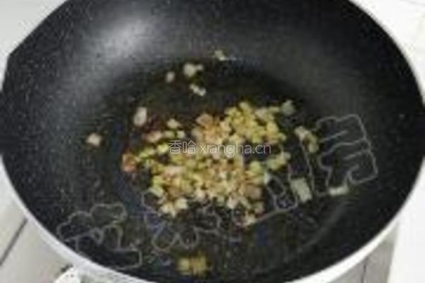 青菜蛋炒饭的做法图解10