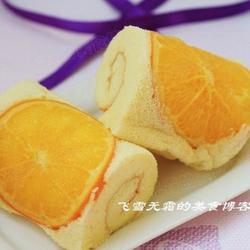 橙子蛋糕卷的做法[图]