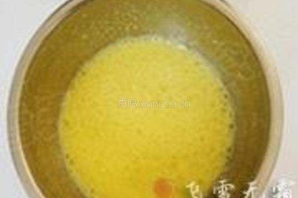 橙子蛋糕卷的做法图解2