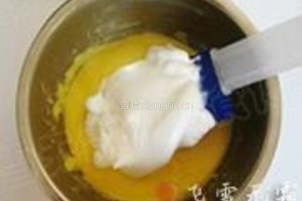 橙子蛋糕卷的做法图解4