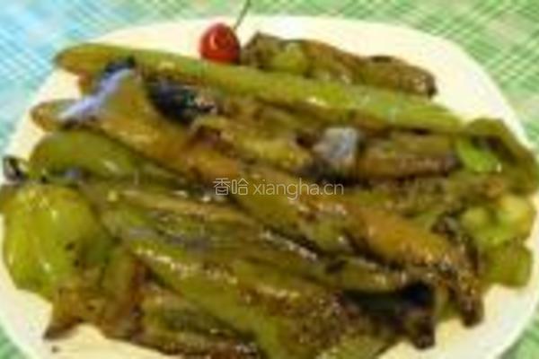 糖醋虎皮青椒的做法图解5