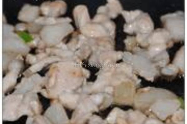 肉末豆腐城的做法图解3
