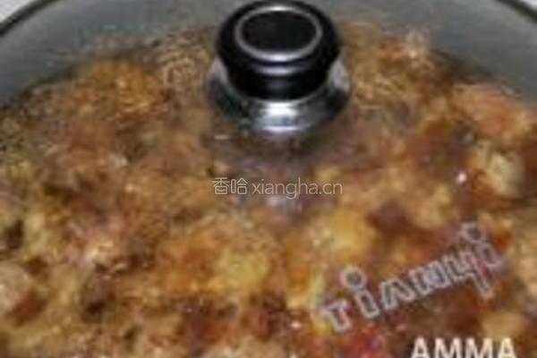 豆瓣酱烧鸡块儿的做法图解7