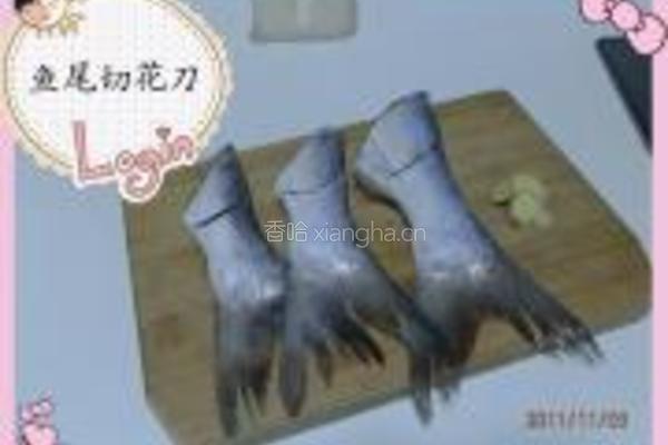 沙参玉竹鱼尾汤的做法图解2