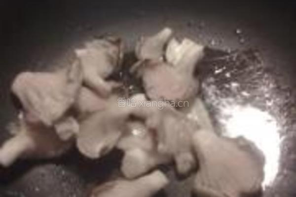 平菇油菜的做法图解3