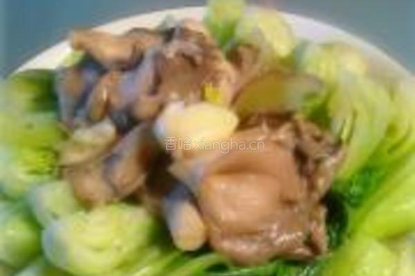 平菇油菜的做法图解5