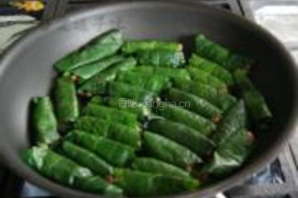 胡椒叶卷肉的做法图解16