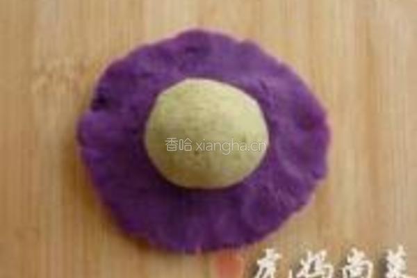 黑豆紫薯糕的做法图解8
