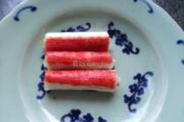蟹肉小卷寿司的做法图解11