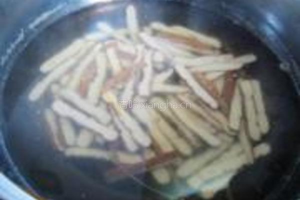 凉拌芹菜香干的做法图解6