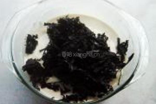 香煎紫菜饼的做法图解3